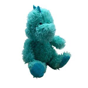 Kellytoy Dinosaur Teal Blue‎ Plush Soft Stuffed Animal Toy 10" Tall